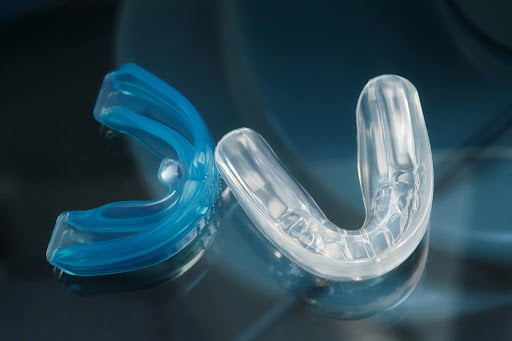 Dental nightguards used for non surgical TMJ treatment to reduce teeth grinding and jaw tension