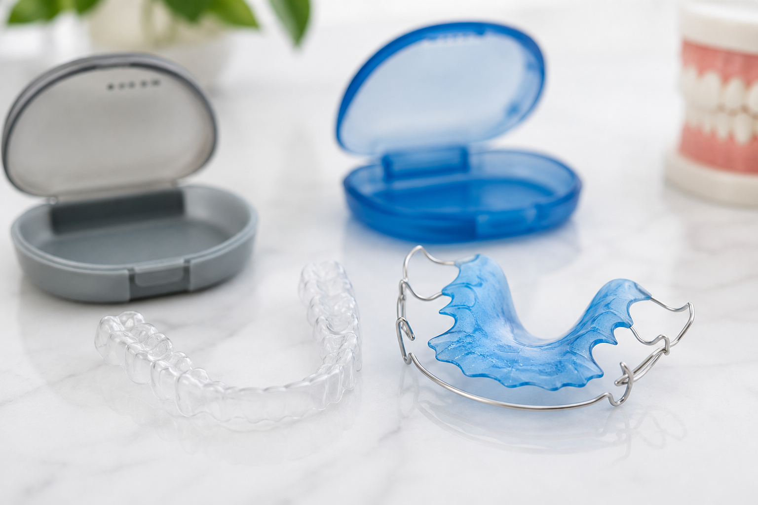 How retainers prevent relapse after braces or clear aligner treatment