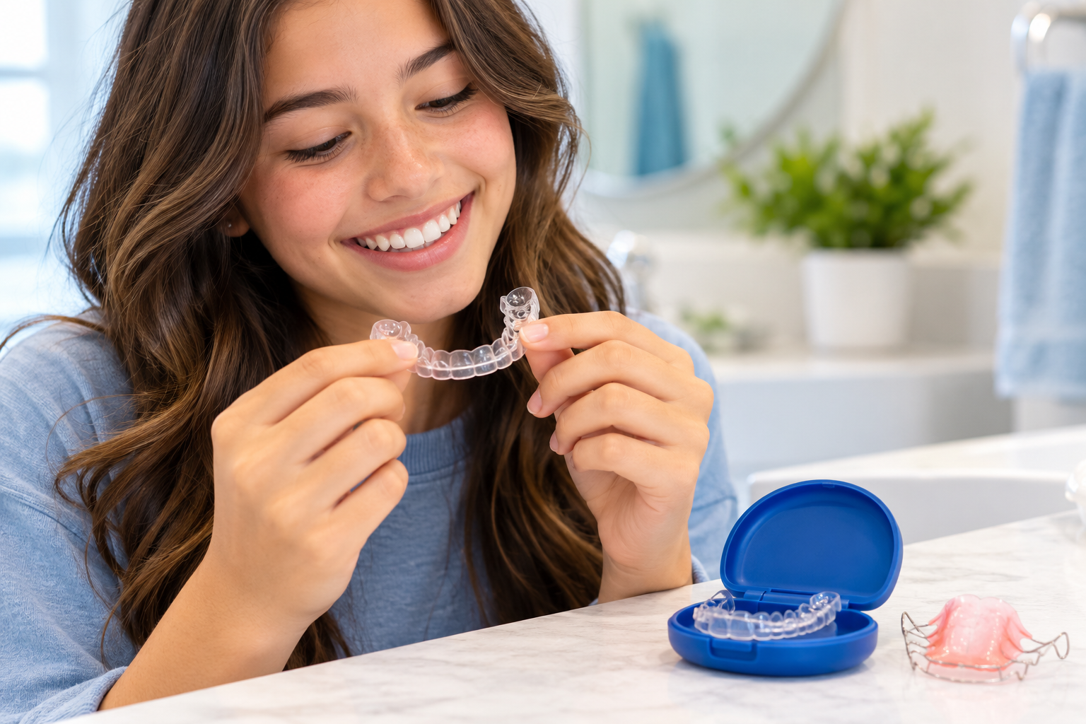 How to wear retainers correctly after orthodontic treatment to keep teeth aligned and protect your smile